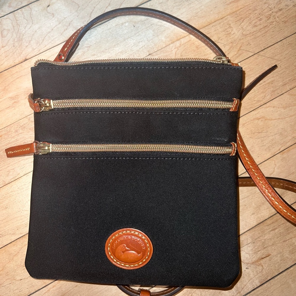 Dooney & Bourke Nylon North South Triple Zip